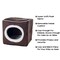 Pet Adobe Pet Adobe Cozy Cave Enclosed Cube Pet Bed - Dark Coffee 625655KYE - alternate 4